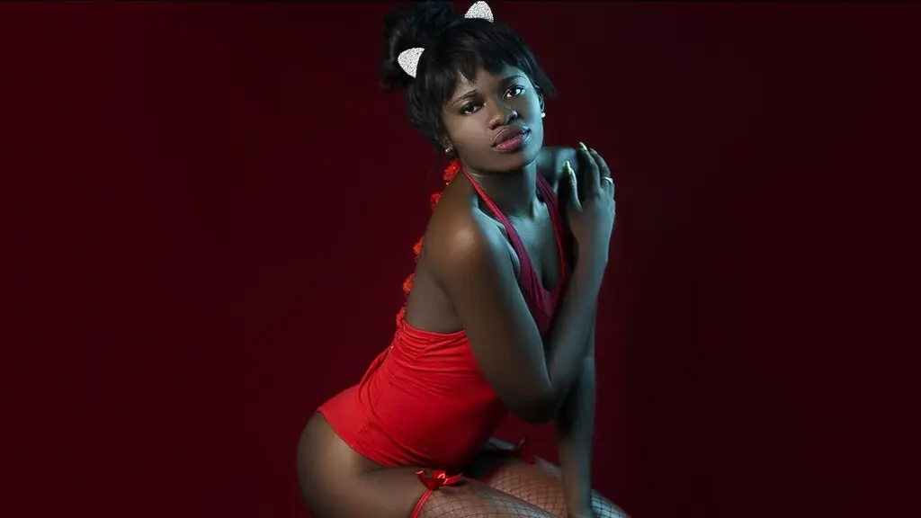 EbonyPleasurable's live cam